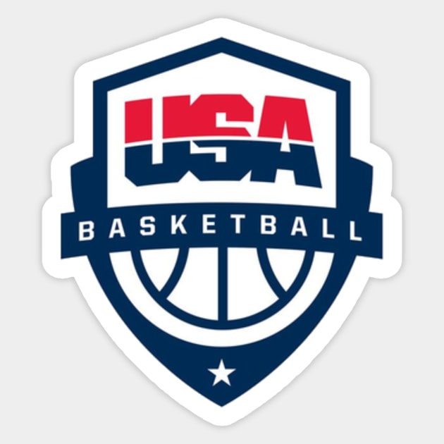 United States national basketball team Sticker by zachbrayan